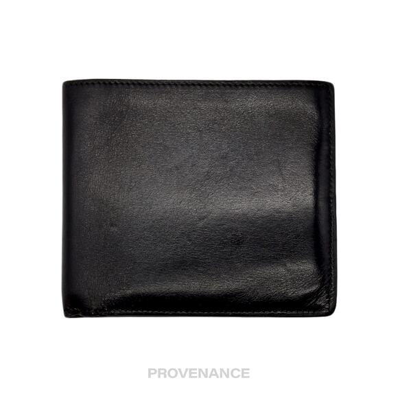 🔴 Hermès 10CC Compact Wallet - Black Noir Box Calfskin - Picture 2 of 9